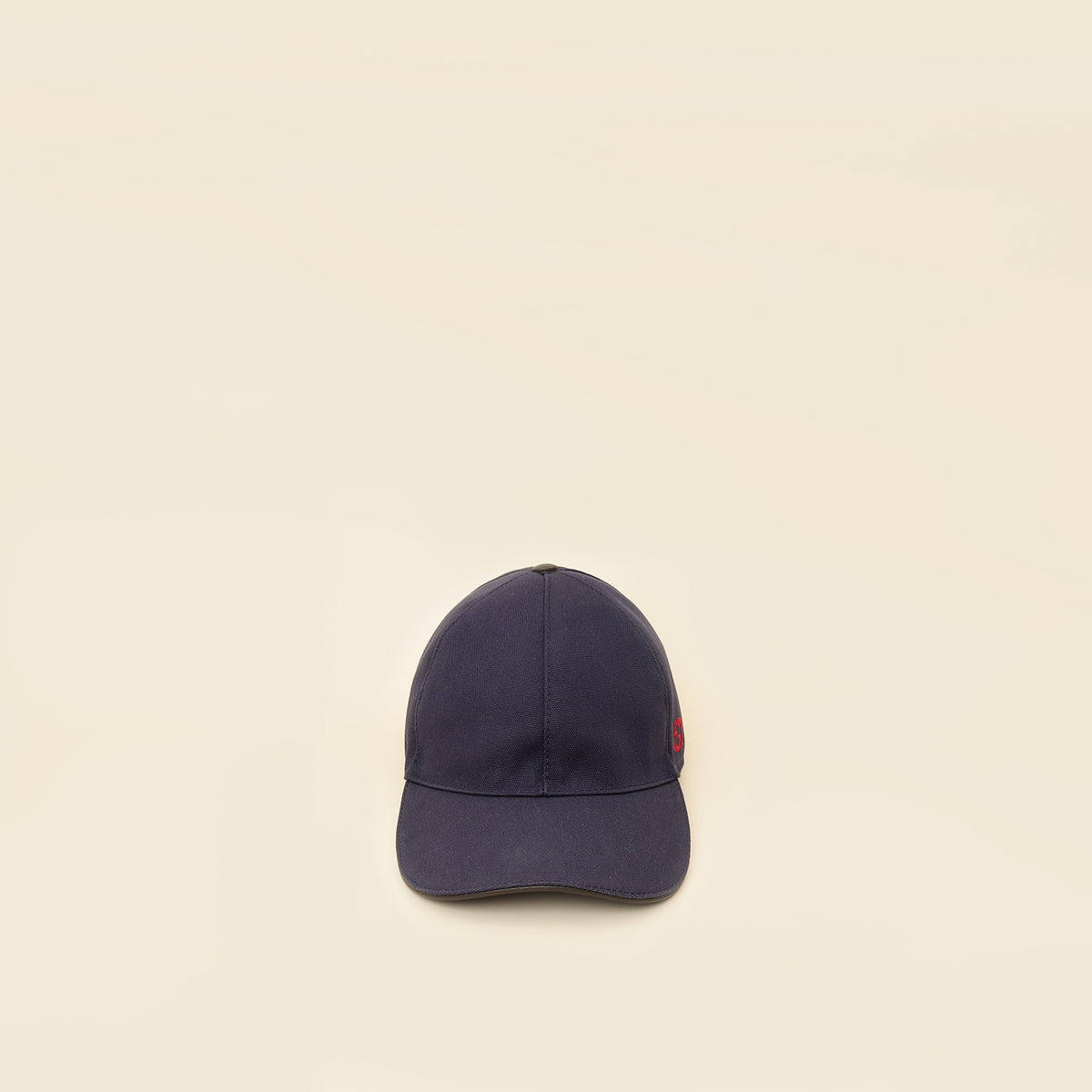 Gucci Navy Blue Interlocking G Medium Baseball Hat