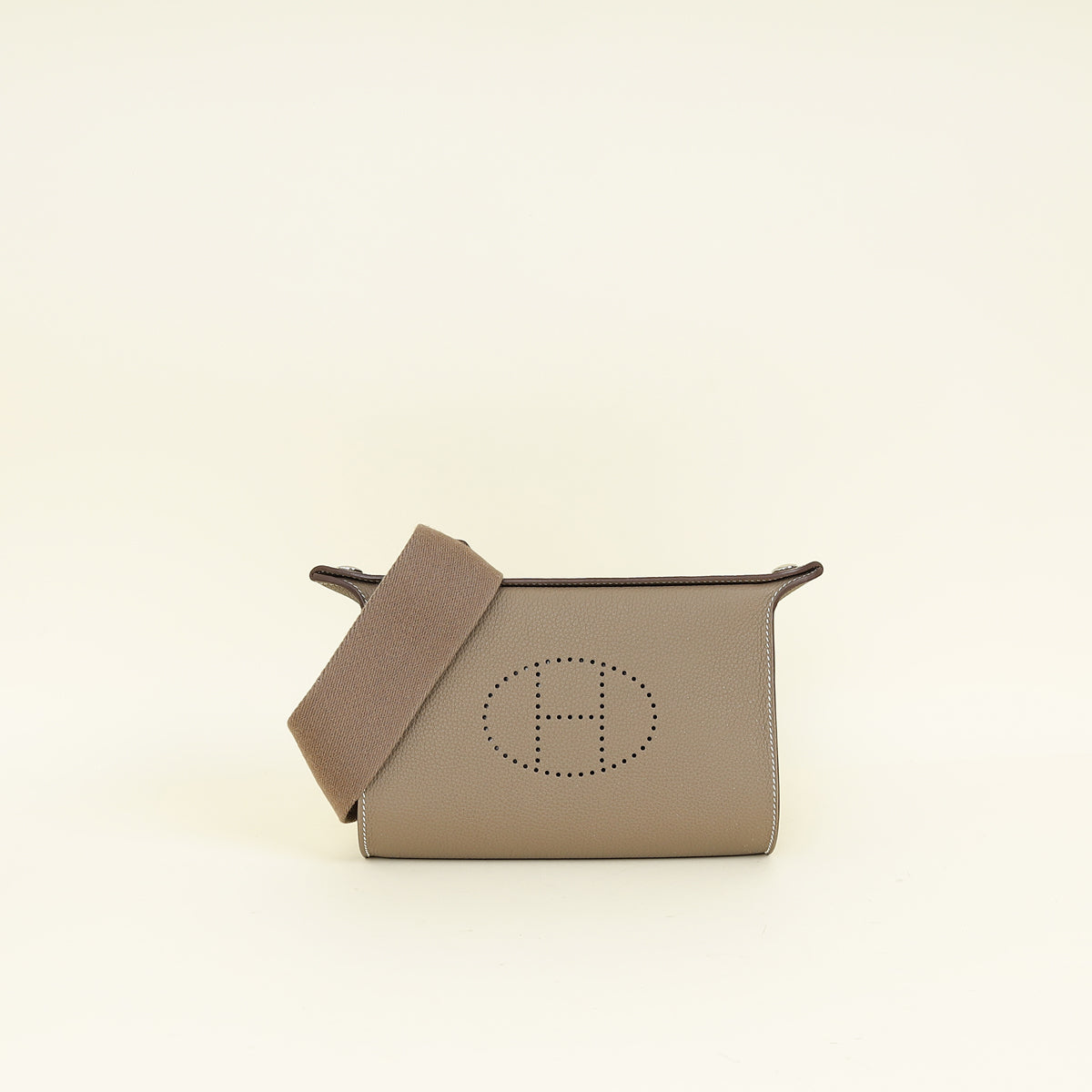 Hermes Etoupe Videpoches Faubourg Bag
