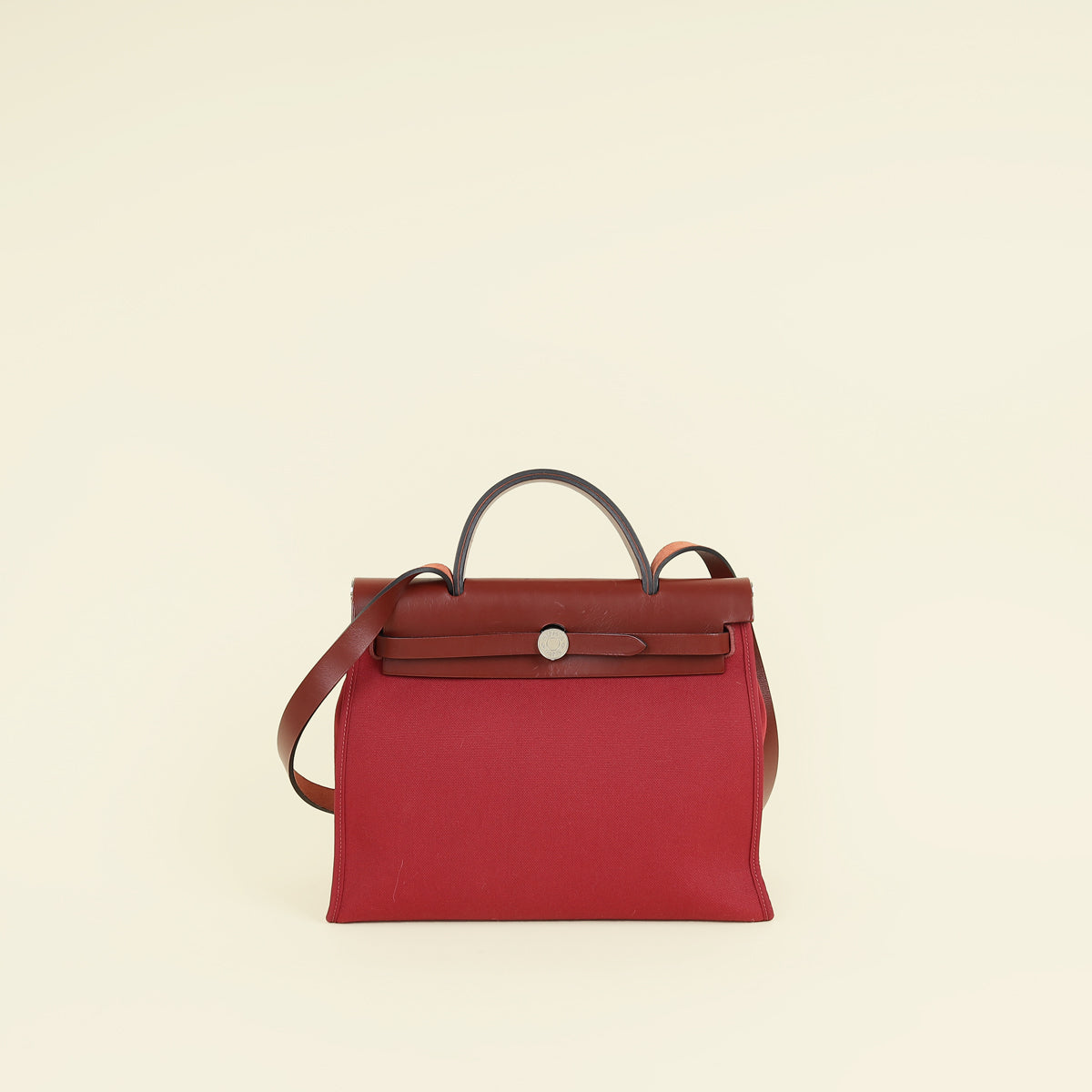Hermes Bicolor Sellier Herbag Zip 31 PM Bag