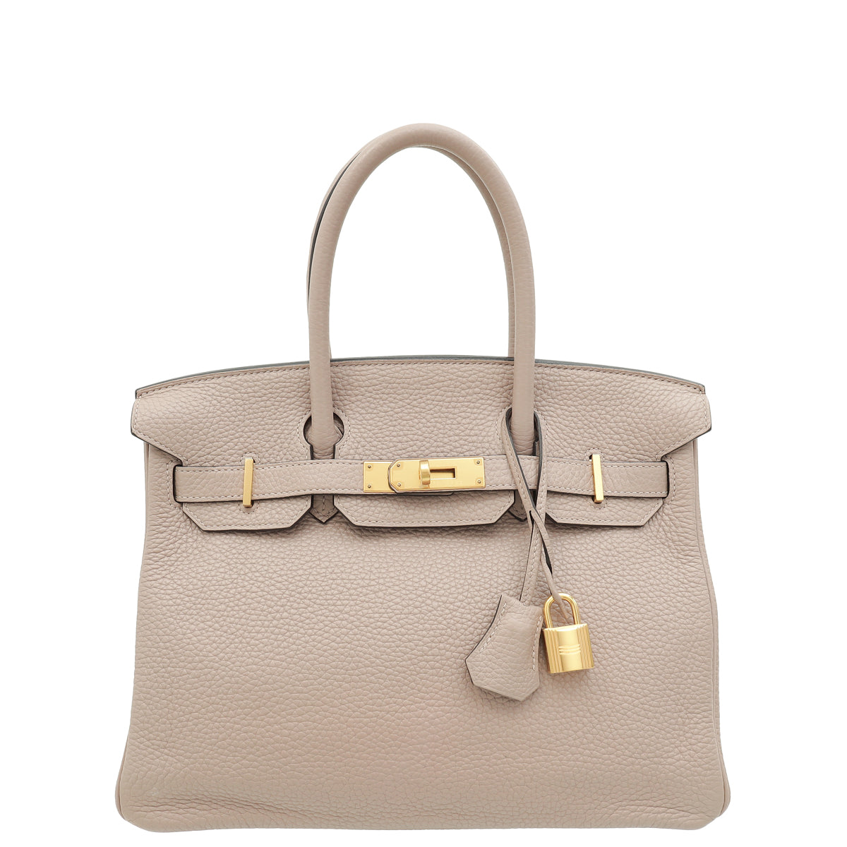 Hermes Glycine Retourne Birkin 30 Bag