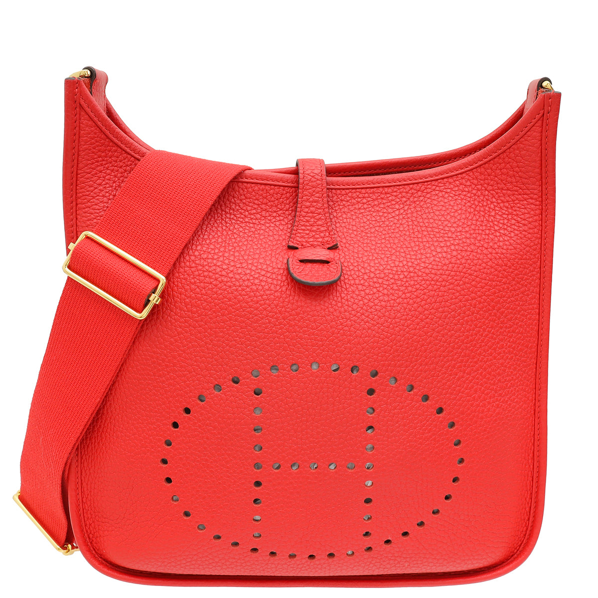 Hermes Rouge De Coeur Evelyne III PM Bag