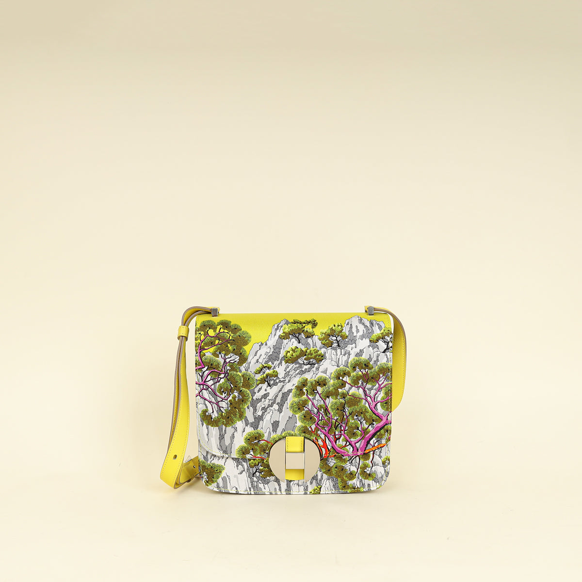 Hermes Lime 2002 Sieste Au Paradis 20 Bag