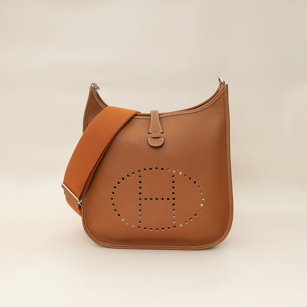 Hermes Gold Evelyne III PM Bag