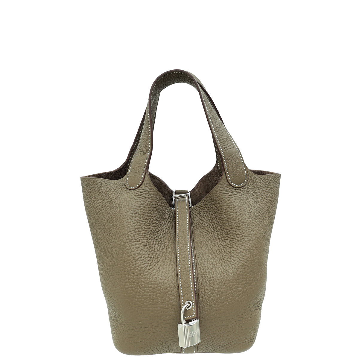 Hermes Etoupe Picotin lock 18 Bag