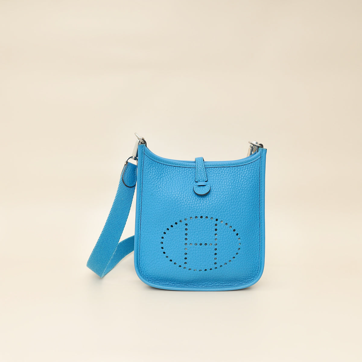Hermes Blue Izmir Evelyne 16 TPM Bag