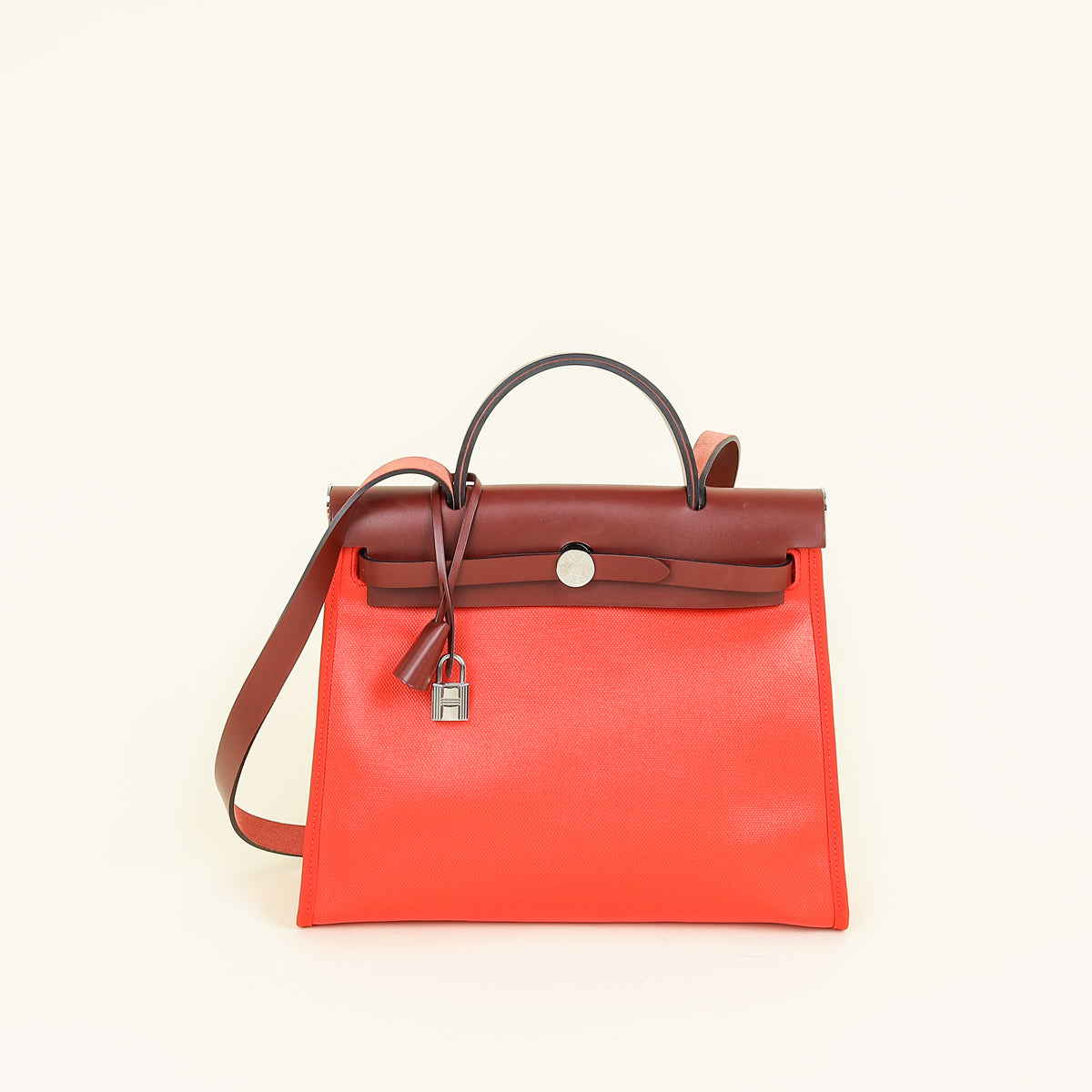 Hermes Tricolor Herbag Zip 31 PM Bag