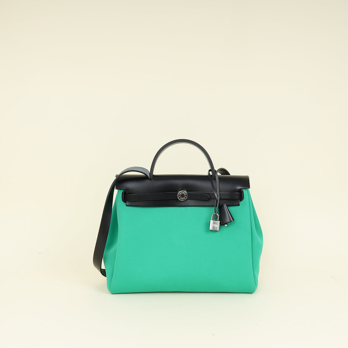 Hermes Bicolor Herbag Zip 31 Laque Retourne Bag