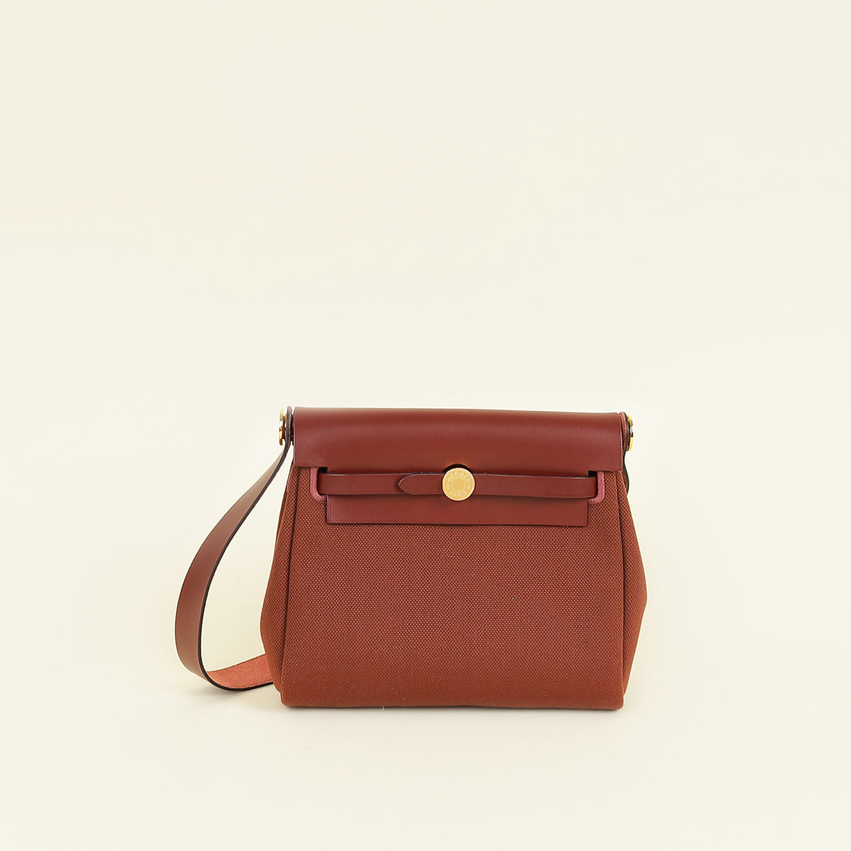 Hermes Rouge H Herbag Zip 20 Bag