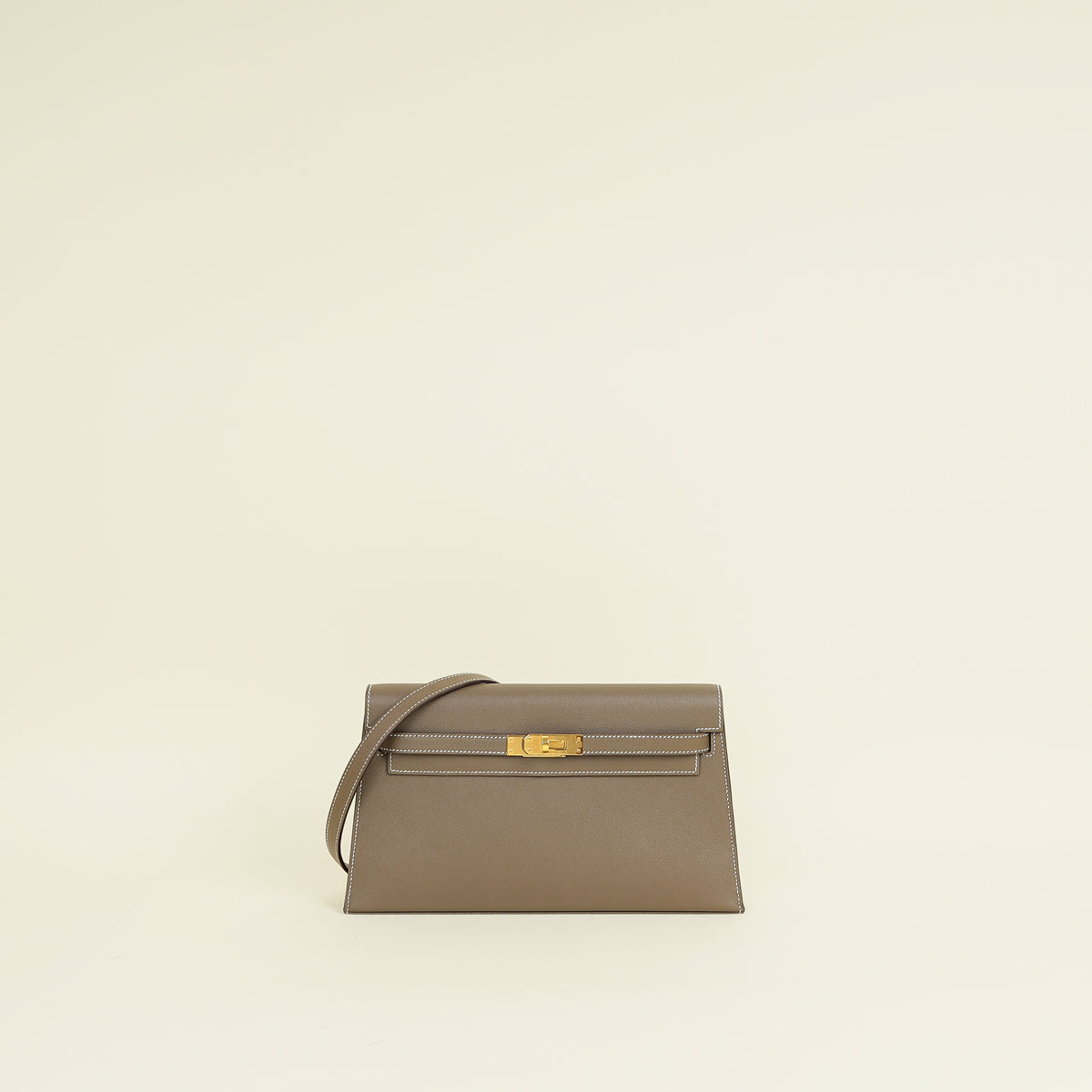 Hermes Etoupe Kelly Elan Bag