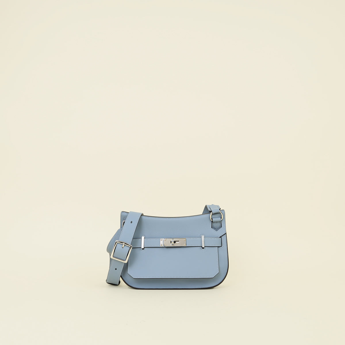 Hermes Bleu Lin Jypsiere Mini Bag