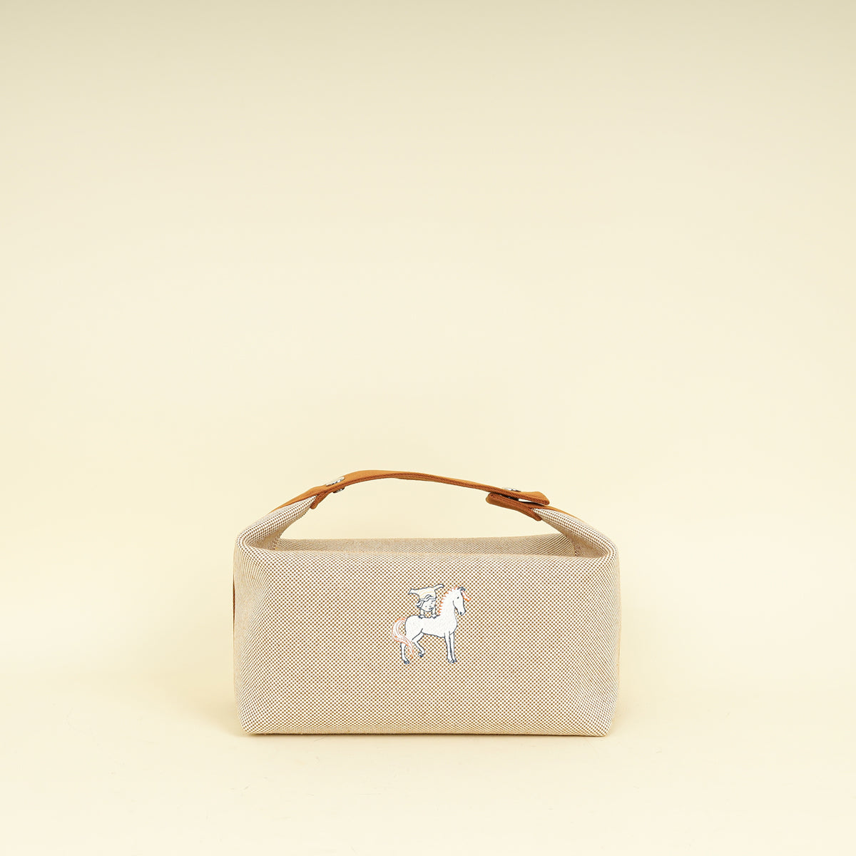 Hermes Biscuit Cabriole Bride-a-Brac Case Large Model