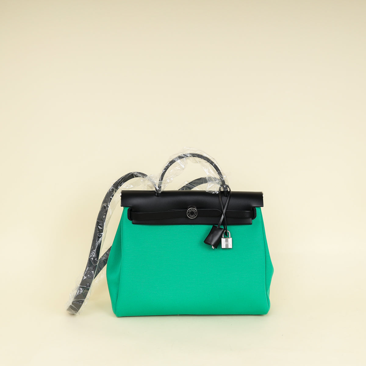 Hermes Bicolor Herbag Zip 31 Laque Bag
