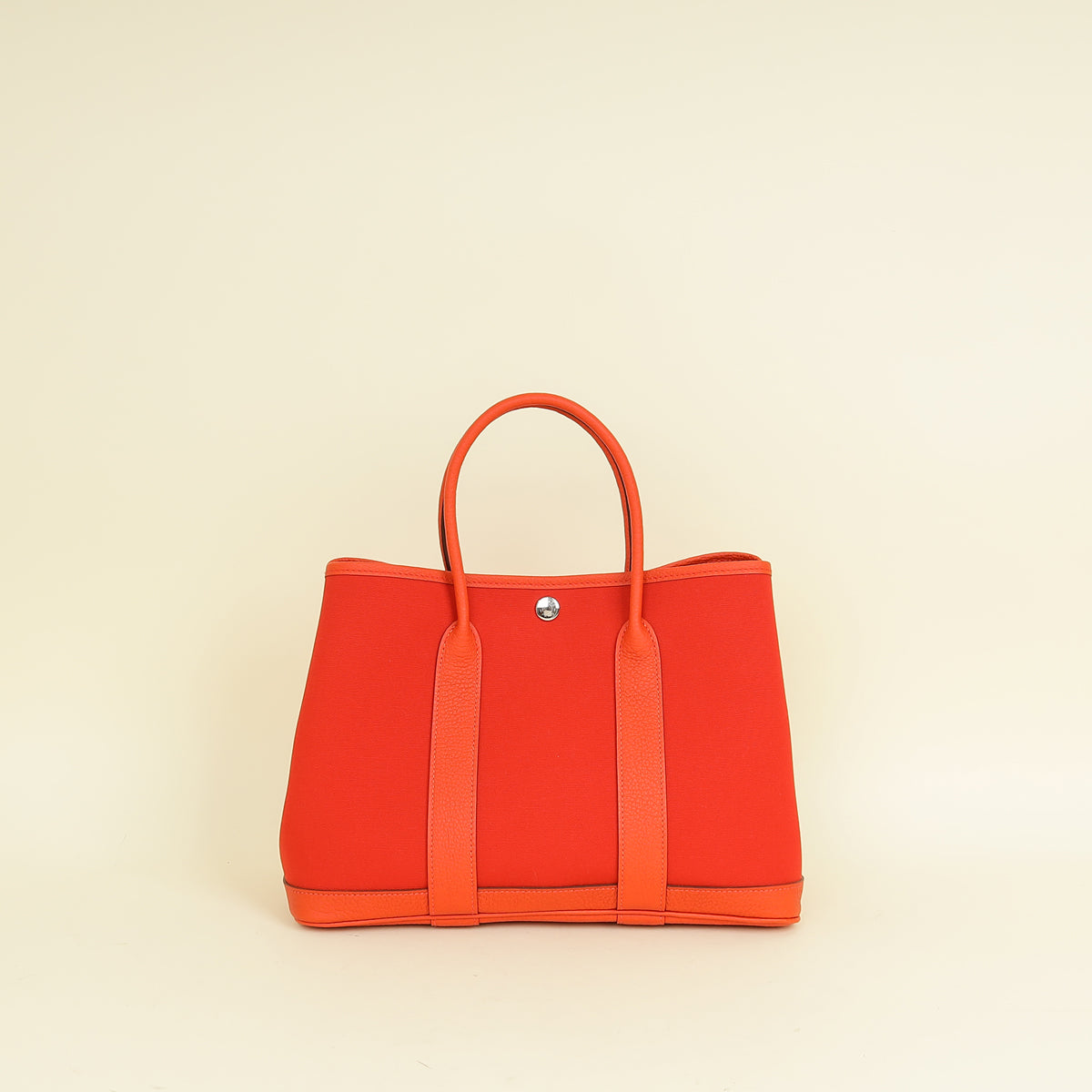 Hermes Bicolor Verso Garden Party 30 Bag