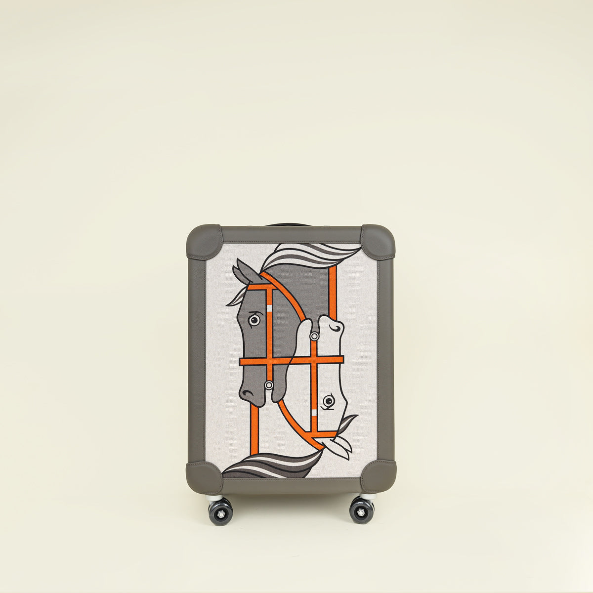 Hermes Multicolor "Quadrige" Printed R.M.S Cabin Suitcase