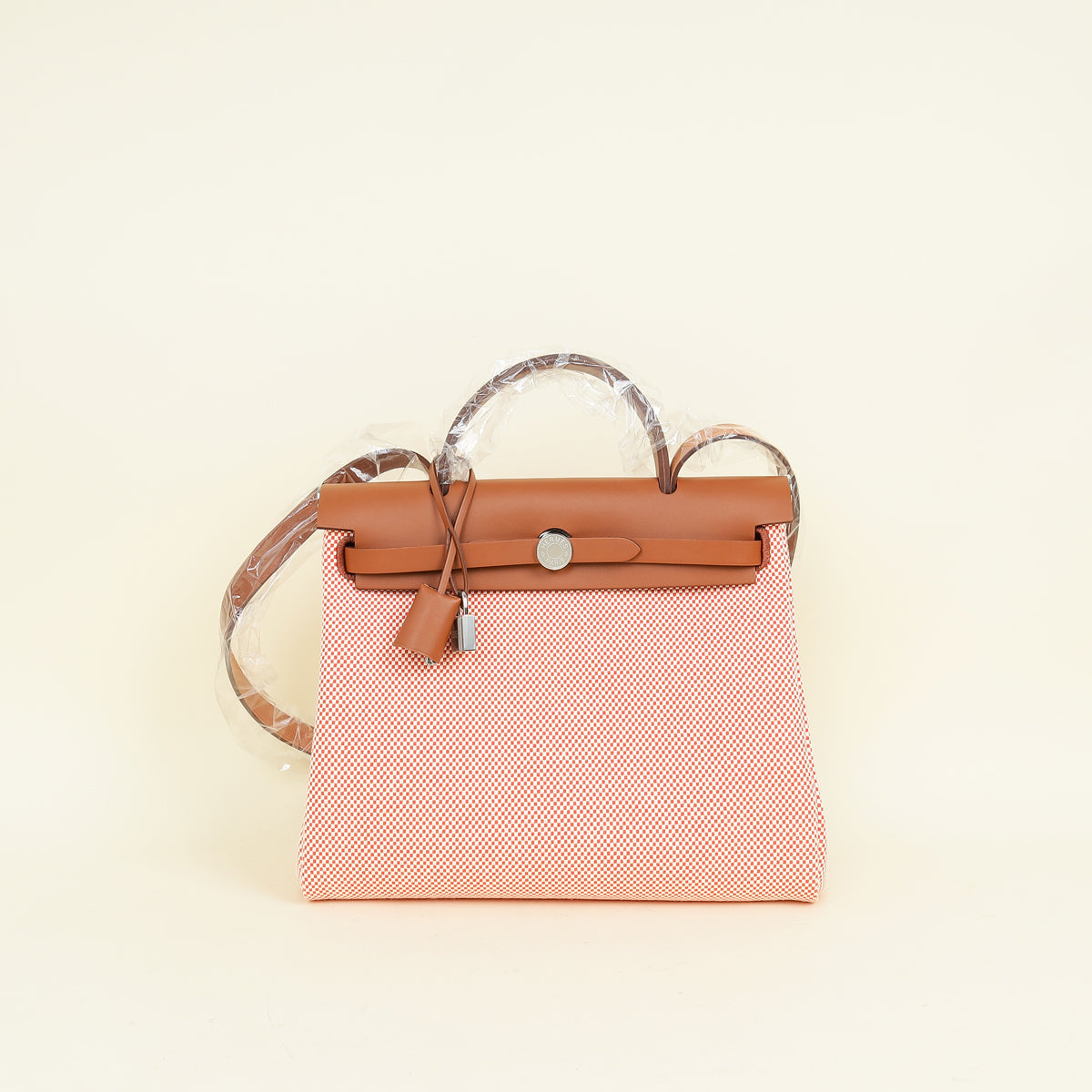 Hermes Tricolor Herbag Zip 31 Retourne Criss Viking Quadrille Bag