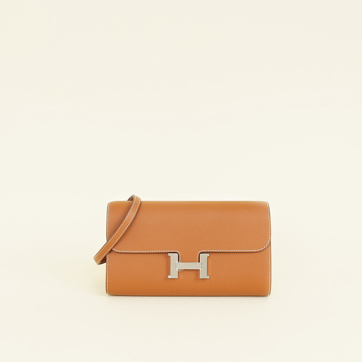 Hermes Gold Constance To Go Wallet