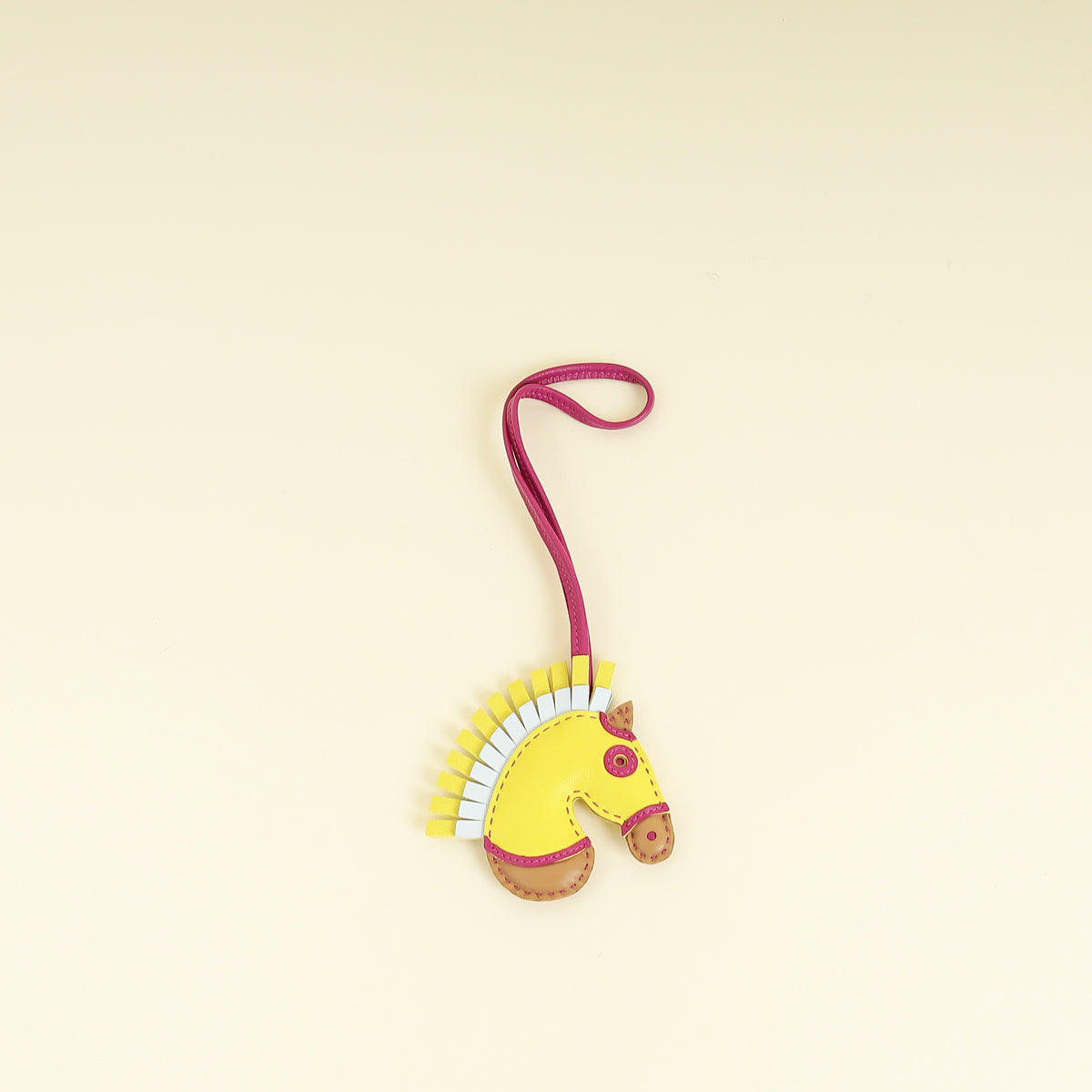 Hermes Multicolor GeeGee Camail Bag Charm