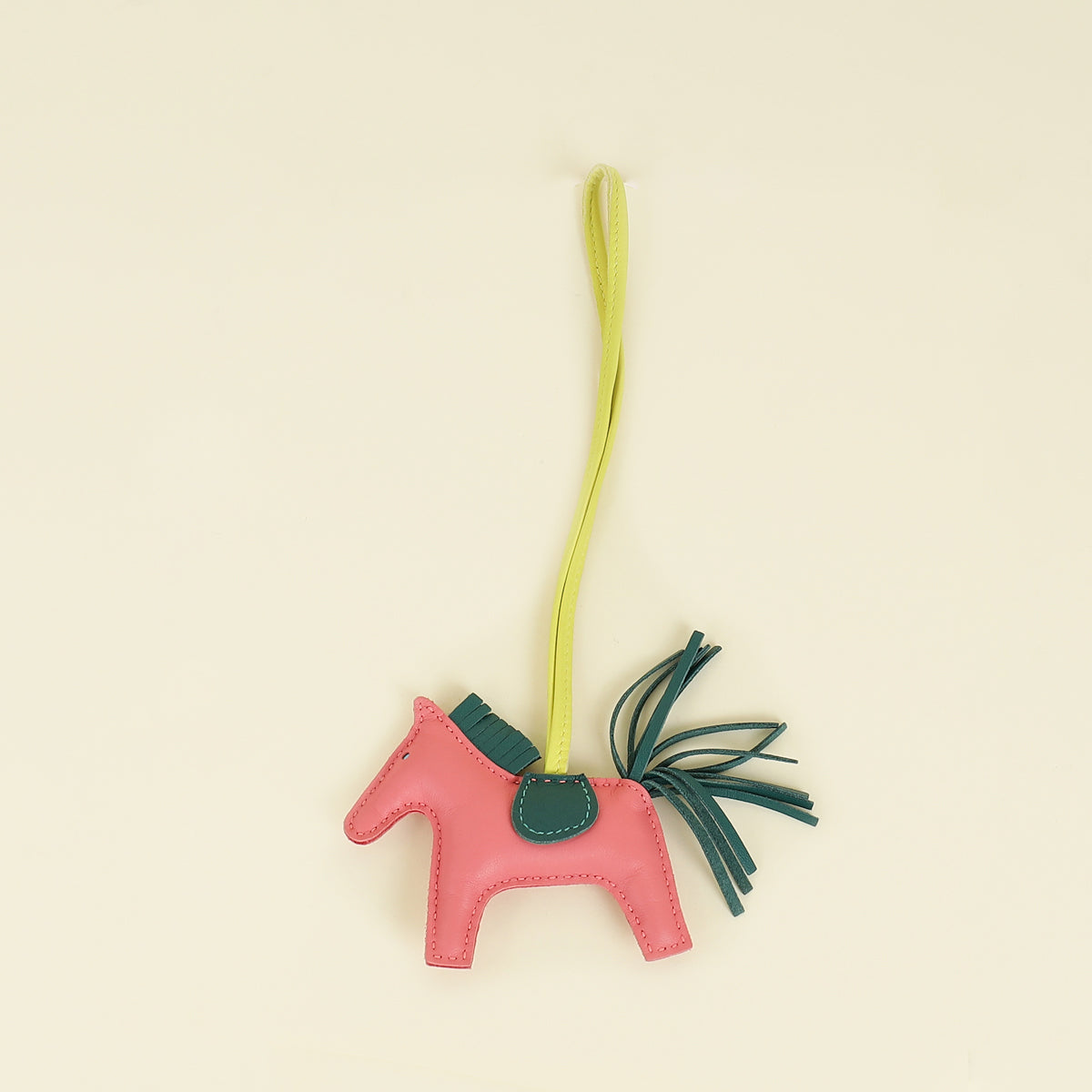 Hermes Tricolor Grigri Rodeo PM Bag Charm
