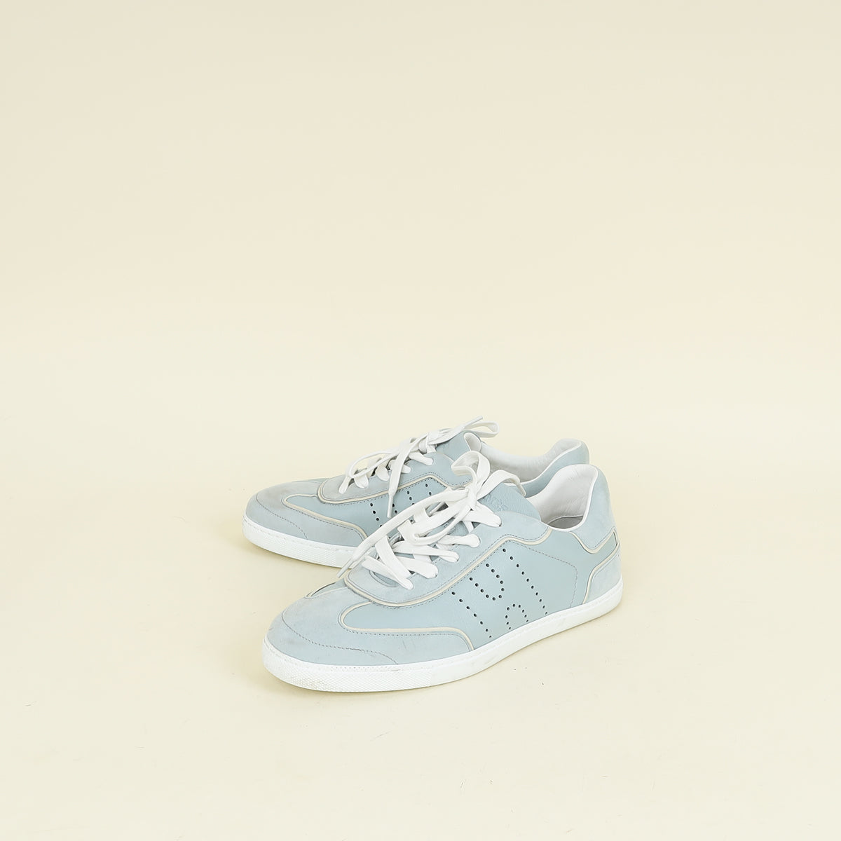 Hermes Bicolor Match Sneaker 37.5
