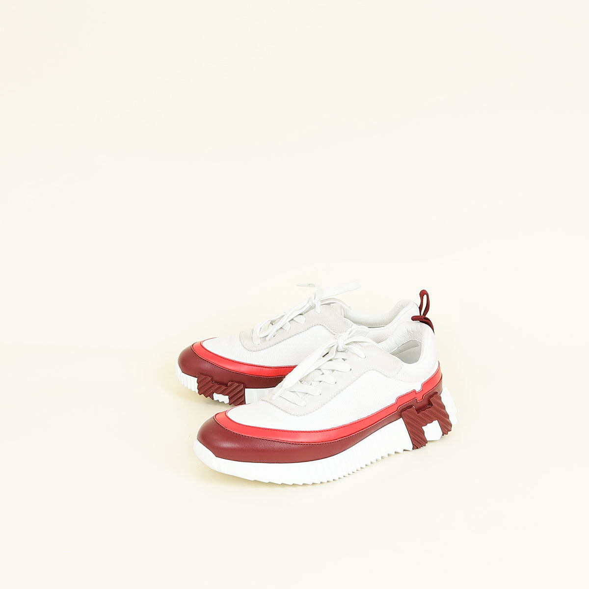 Hermes Tricolor Bouncing Sneakers 38