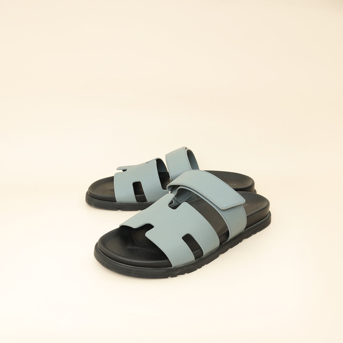 Hermes Bleu Tonnerre Chypre Sandal 40