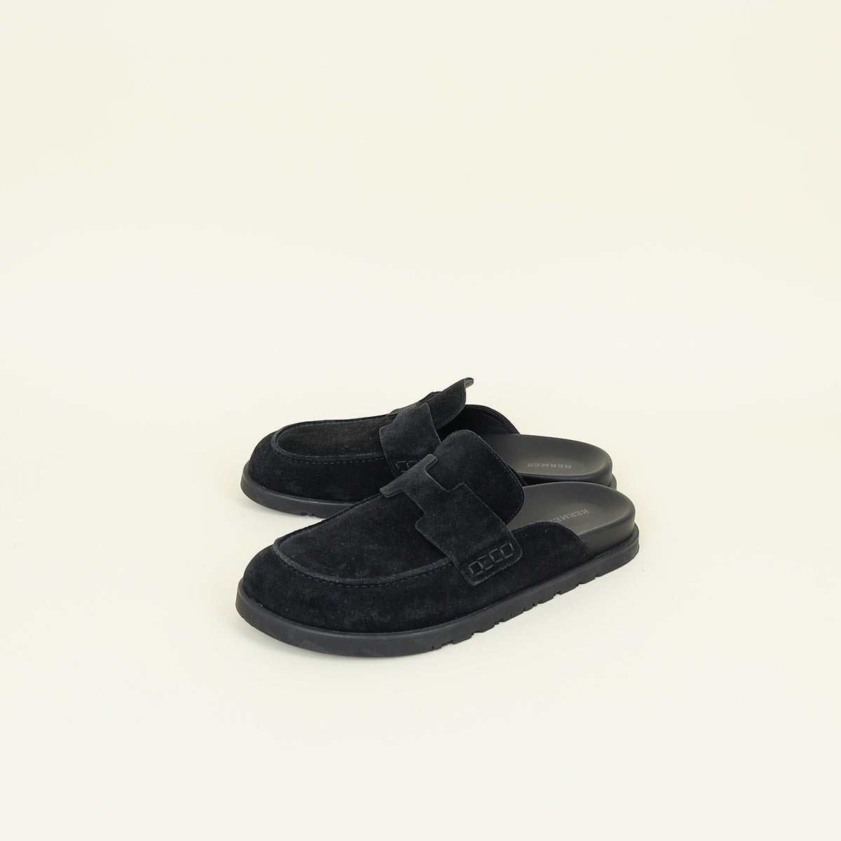 Hermes Black Go Mule 41.5