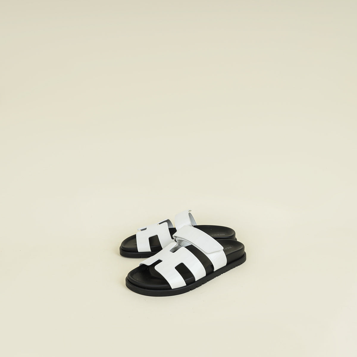 Hermes Blanc Chypre Sandal 36
