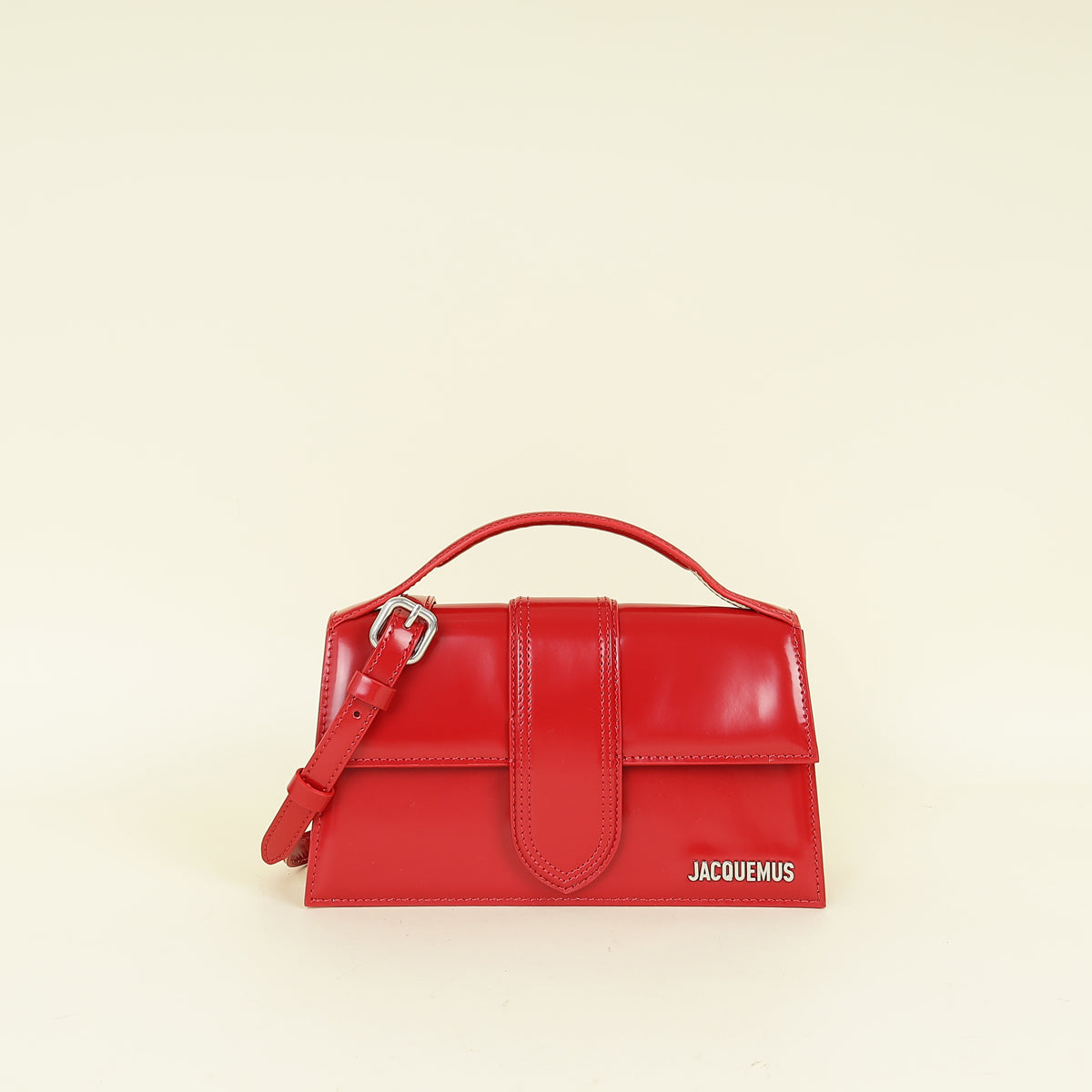 Jacquemus Red Le Grand Bambino Bag