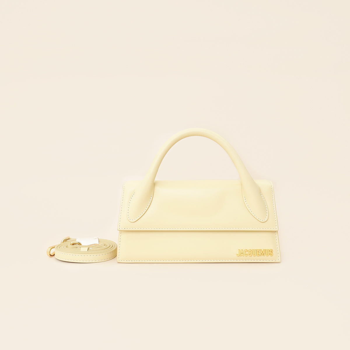 Jacquemus Ivory The Long Chiquito Bag