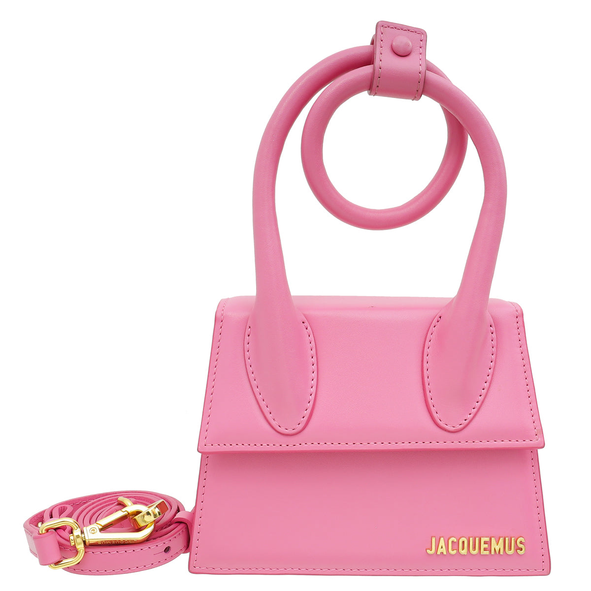 Jacquemus Pink Le Chiquito Noeud Bag