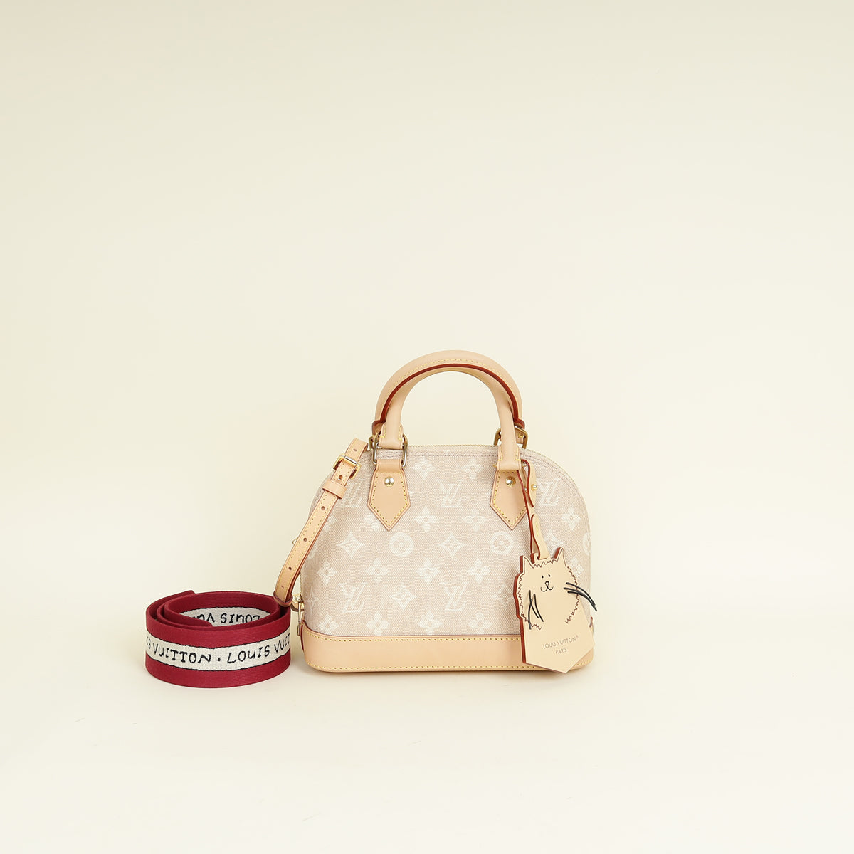 Louis Vuitton Beige Grace Coddington Alma BB Bag