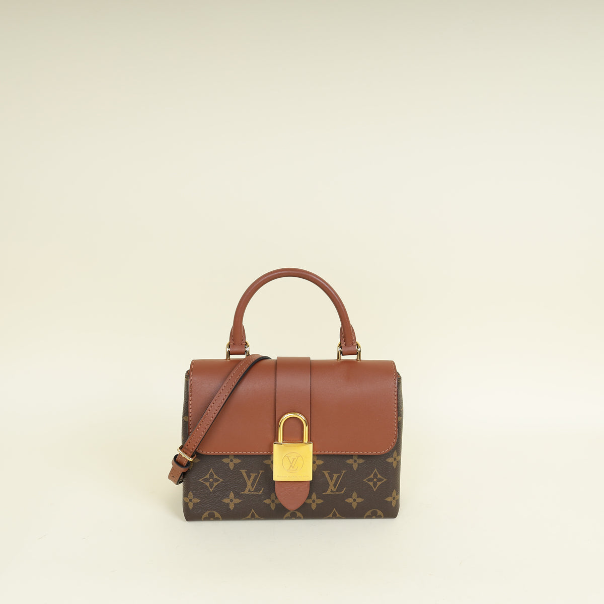 Louis Vuitton Monogram Caramel Locky BB Bag