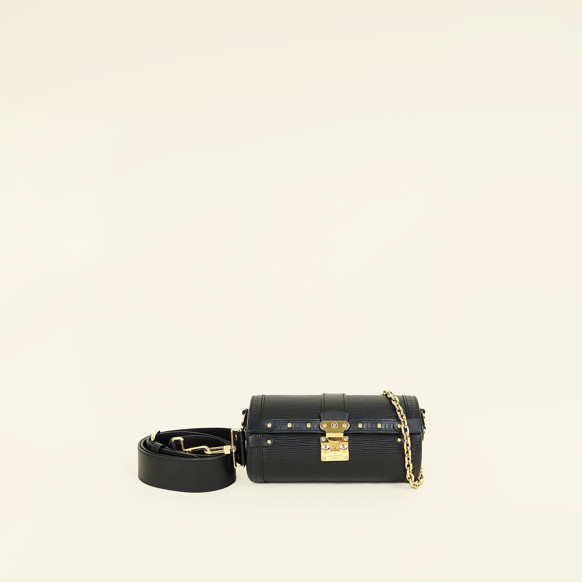 Louis Vuitton Noir Papillon Trunk Bag