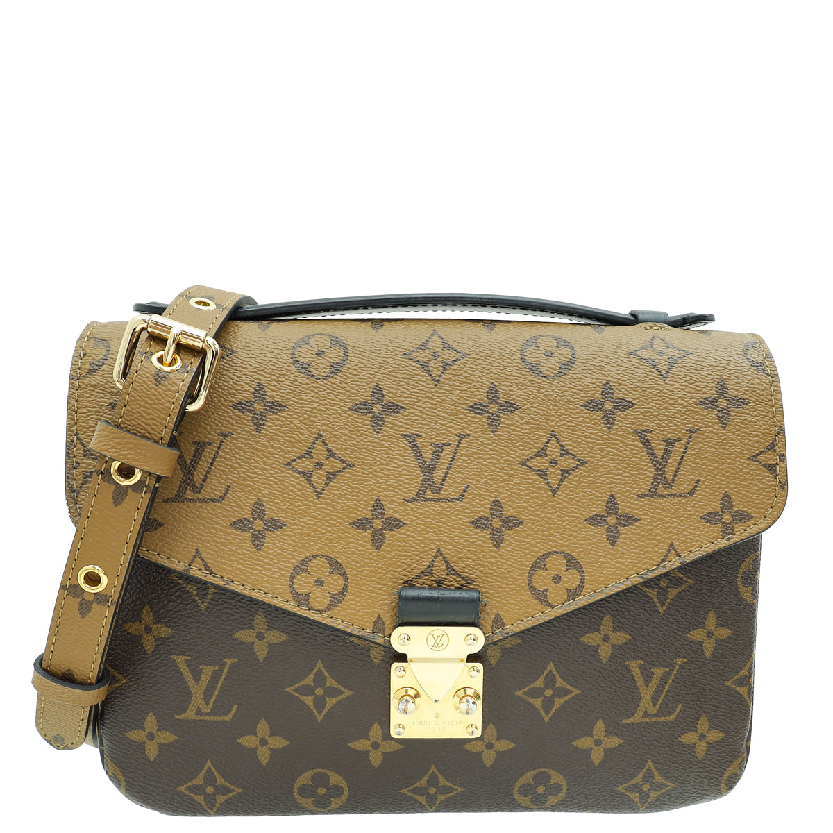 Louis Vuitton Monogram Reverse Pochette Metis Bag