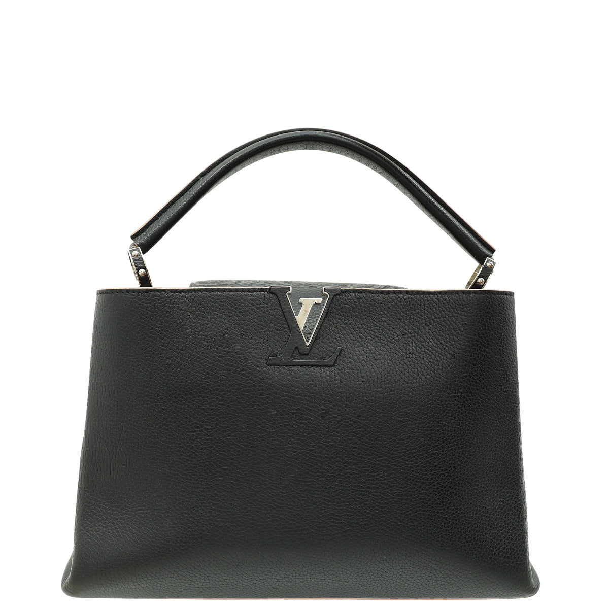 Louis Vuitton Black Capucines GM Bag