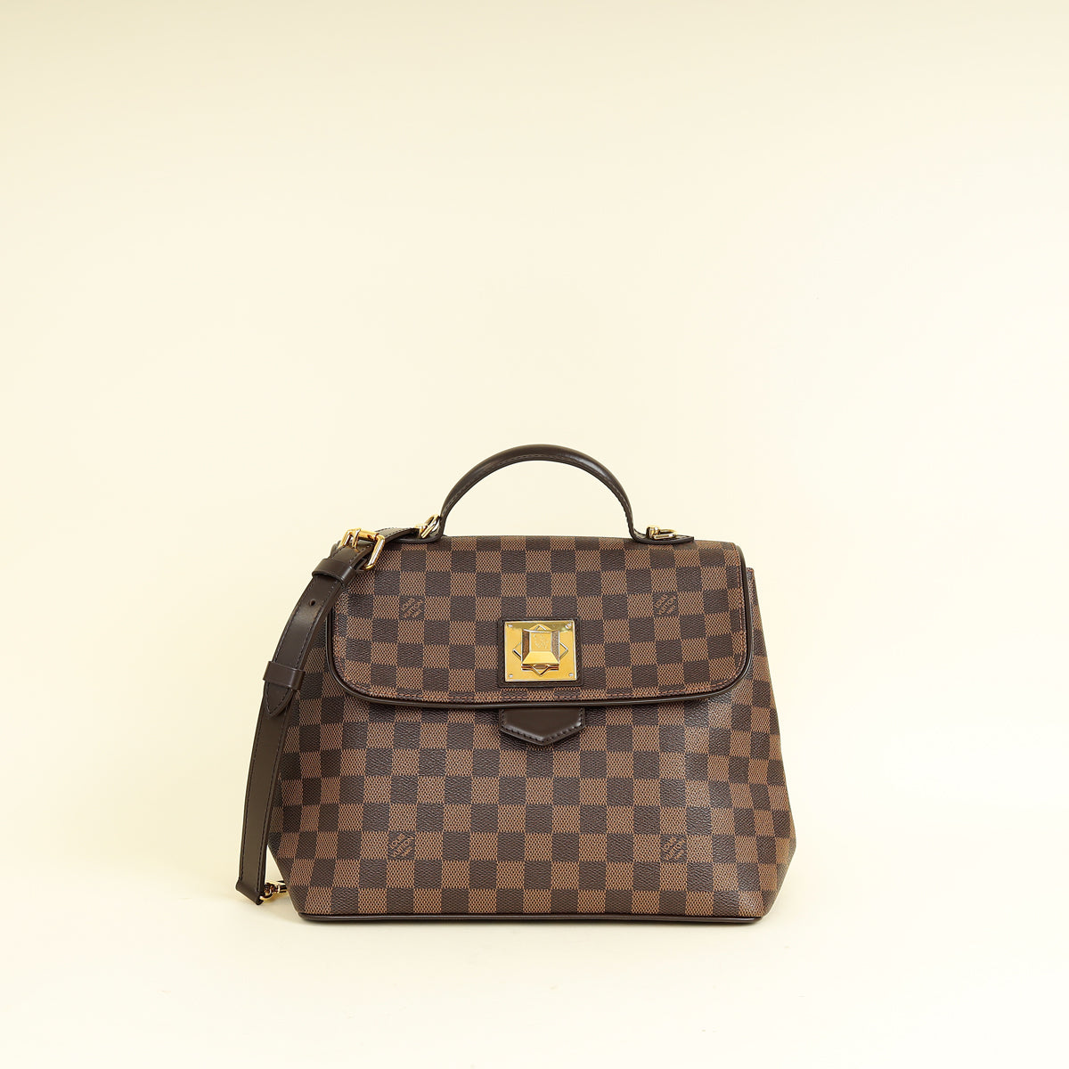 Louis Vuitton Damier Ebene Bergamo MM Bag