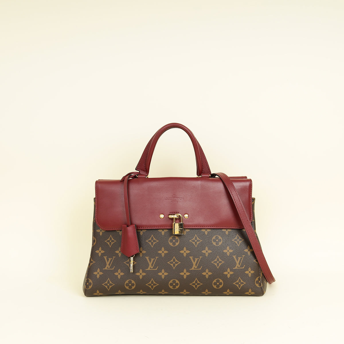 Louis Vuitton Monogram Burgundy Venus Tote Bag