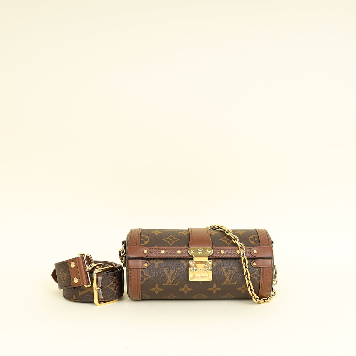Louis Vuitton Brown Monogram Papillon Trunk Bag