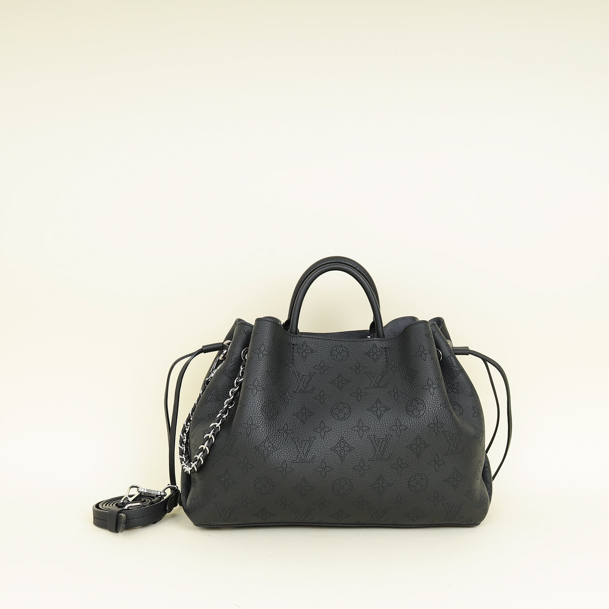 Louis Vuitton Black Monogram Mahina Bella Tote Bag