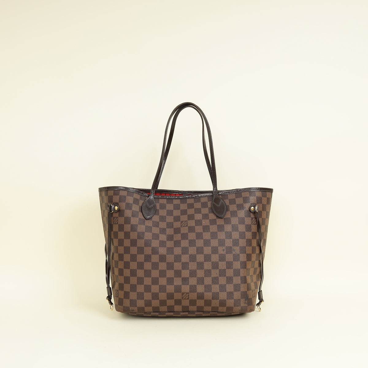 Louis Vuitton Brown Damier Ebene Neverfull MM Bag