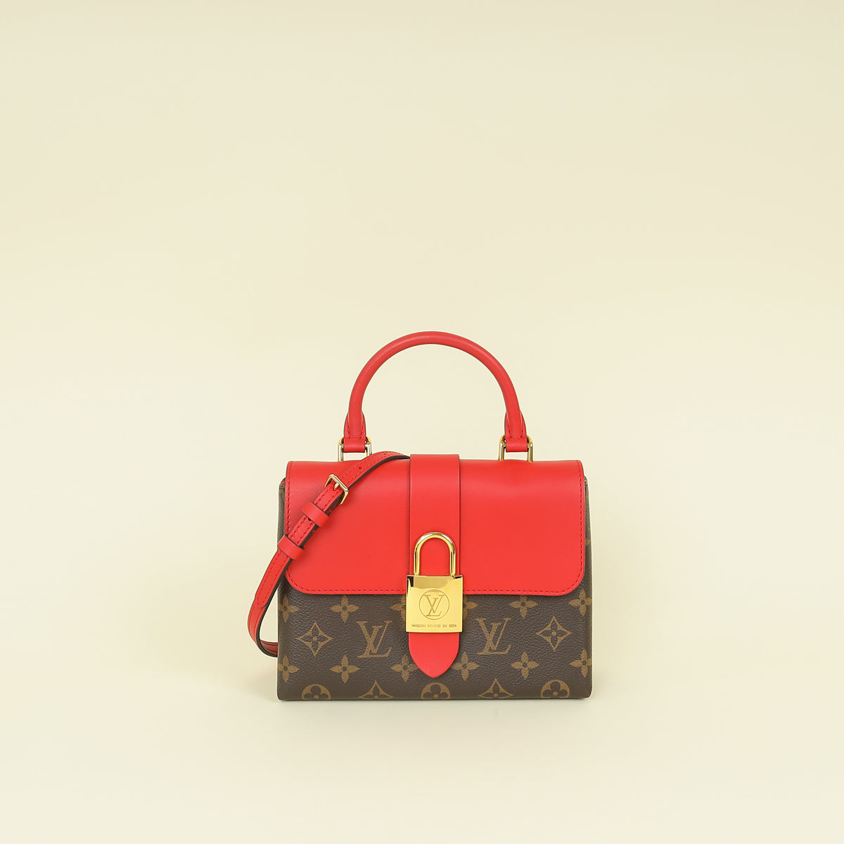 Louis Vuitton Monogram Coqulicot Locky BB Bag