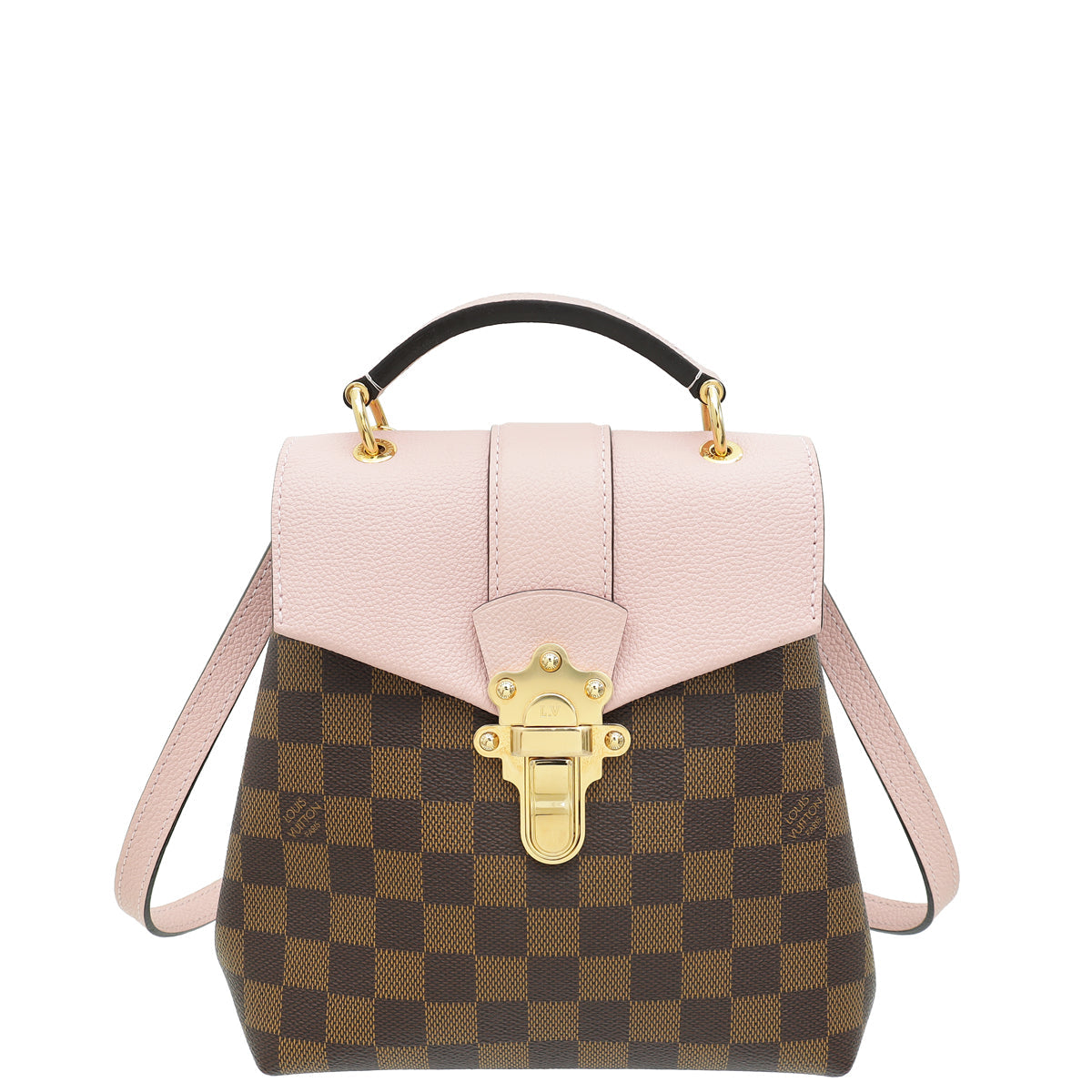 Louis Vuitton Damier Magnolia Taurillon Clapton Backpack Bag