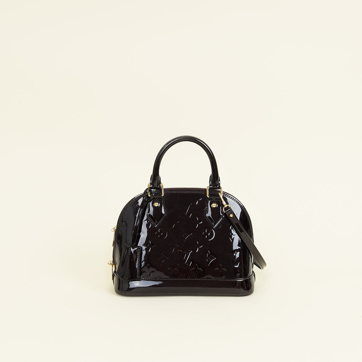 Louis Vuitton Amarante Monogram Vernis Alma BB Bag
