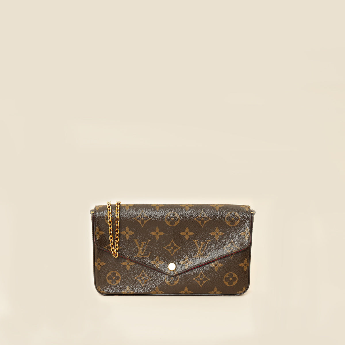 Louis Vuitton Monogram Fuchsia Felicie Pochette Bag