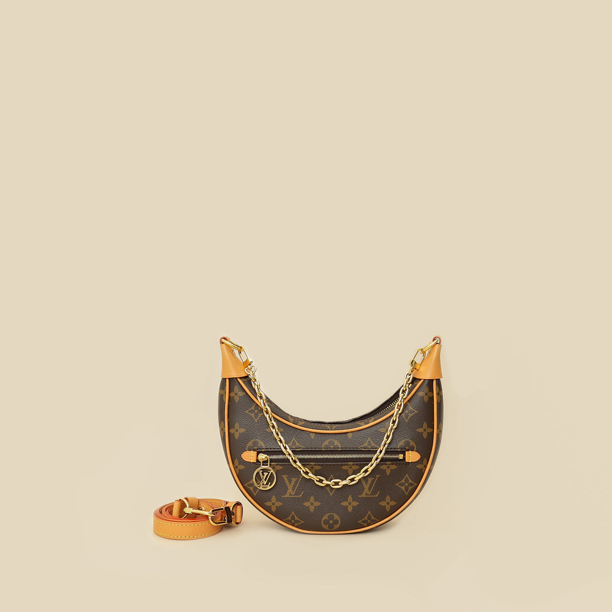 Louis Vuitton Brown Monogram Loop Bag