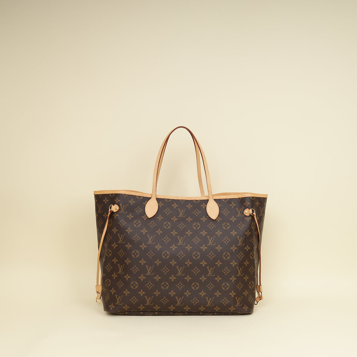 Louis Vuitton Monogram Neverfull GM Bag w/ MJ Initials