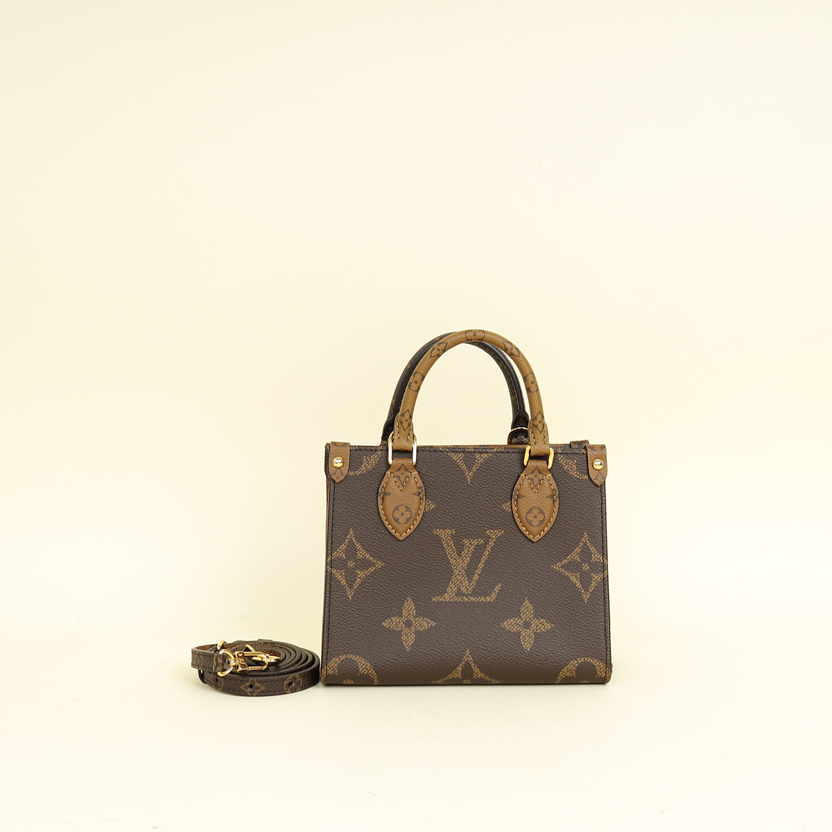 Louis Vuitton Brown Monogram Reverse Onthego BB Bag
