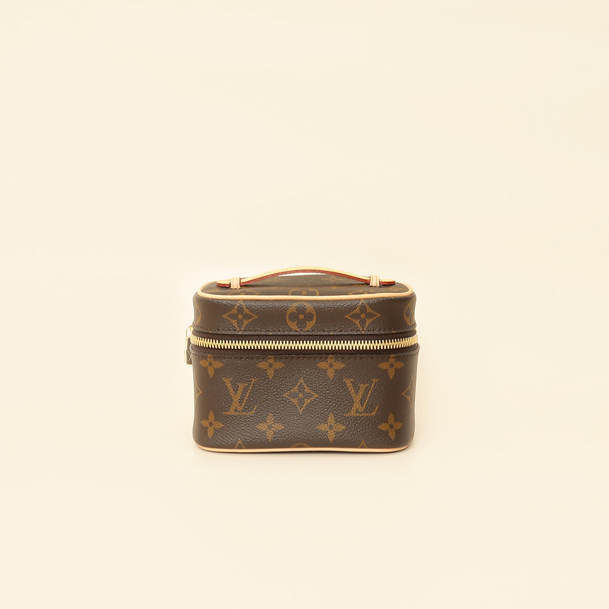 Louis Vuitton Brown Monogram Nice Nano Vanity Case