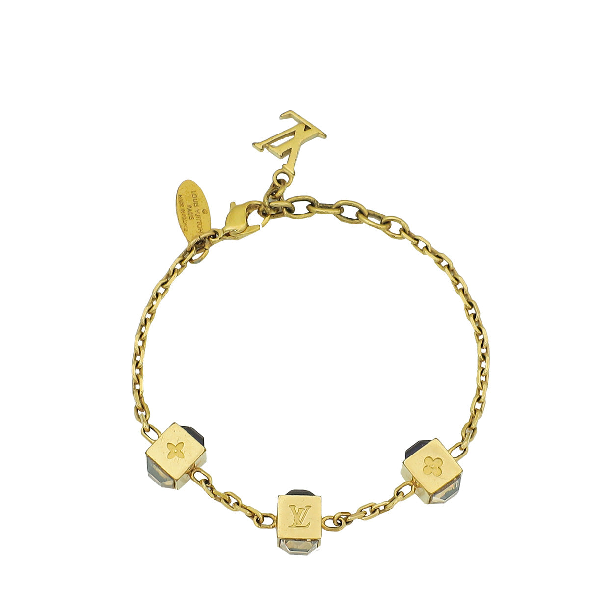Louis Vuitton Gold Gamble Bracelet