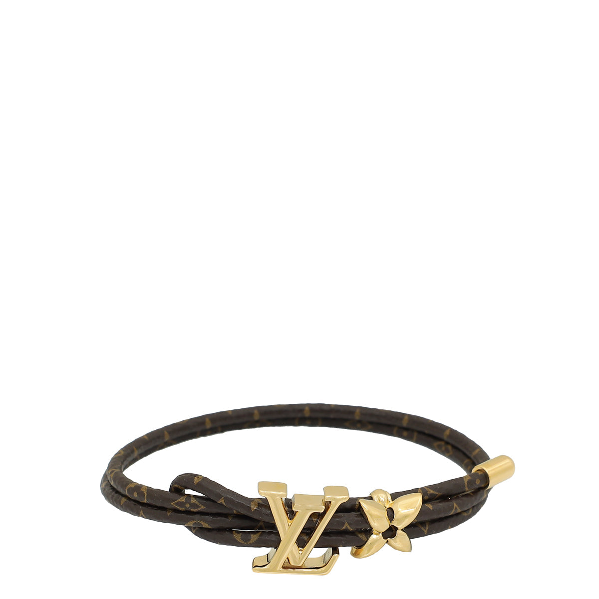 Louis Vuitton Brown Monogram Bloom Bracelet